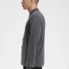 Chemise boutonnée en tricot pour homme