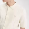 Chemise boutonnée en tricot pour homme