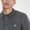 Chemise boutonnée en tricot pour homme