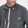 Chemise boutonnée en tricot pour homme