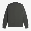Chemise boutonnée en tricot pour homme