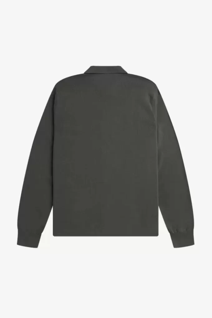 Chemise boutonnée en tricot pour homme