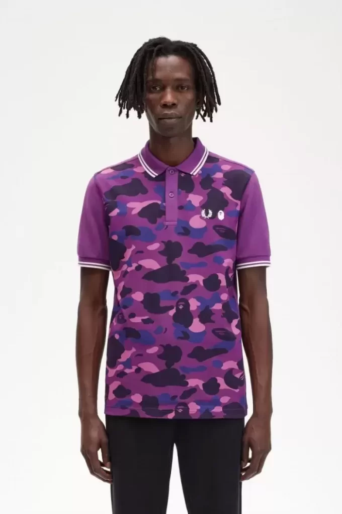 Chemise camouflage pour homme