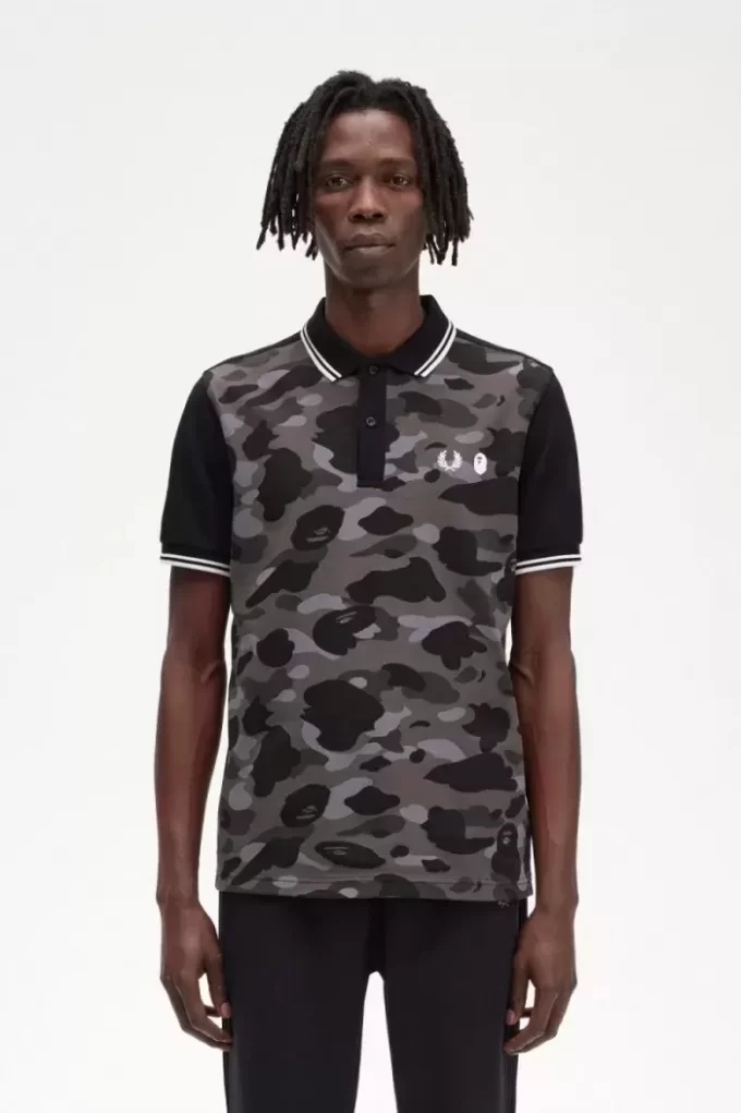 Chemise camouflage pour homme