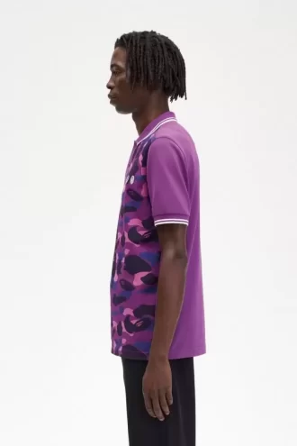 Chemise camouflage pour homme