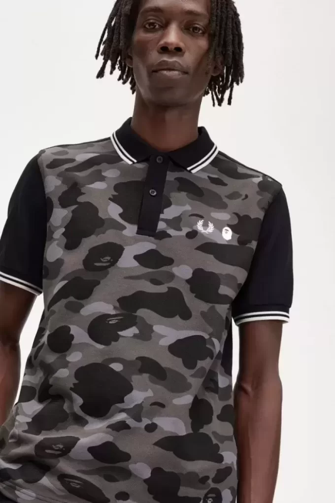 Chemise camouflage pour homme