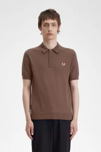 Chemise classique en tricot pour homme