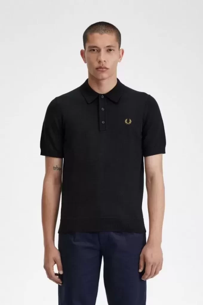 Chemise classique en tricot pour homme