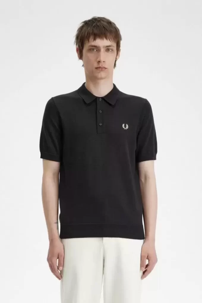 Chemise classique en tricot pour homme