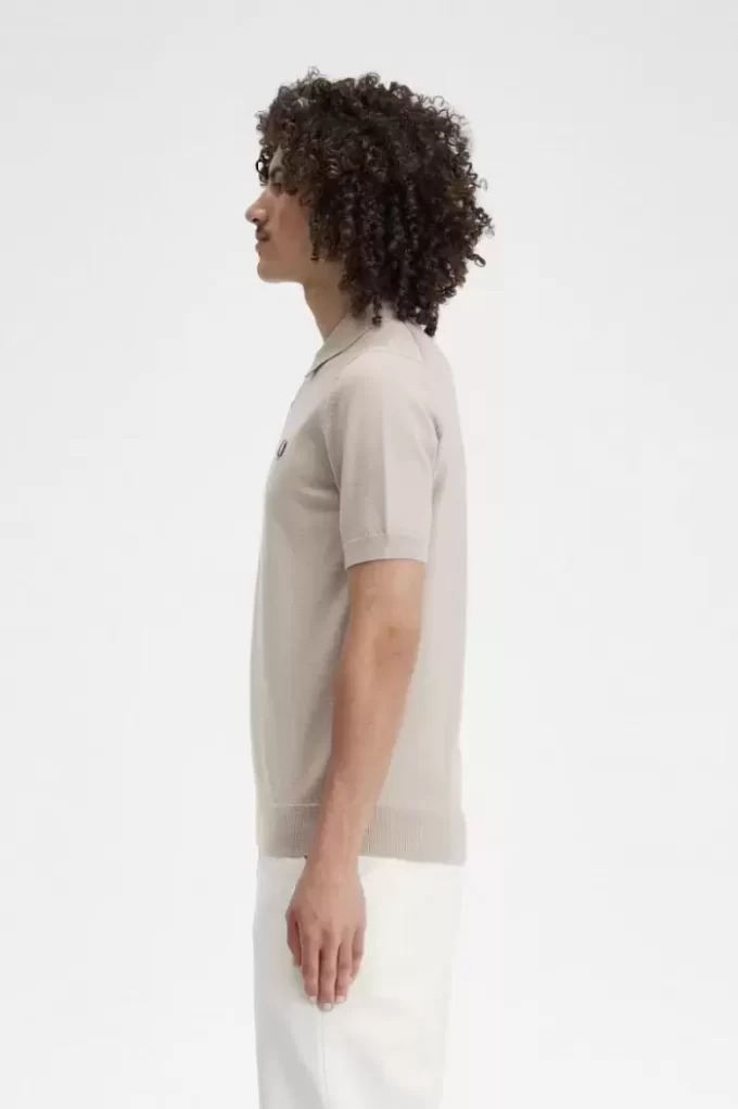 Chemise classique en tricot pour homme