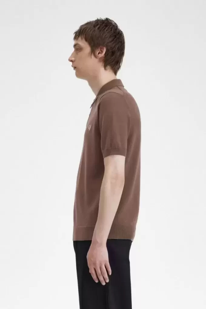 Chemise classique en tricot pour homme