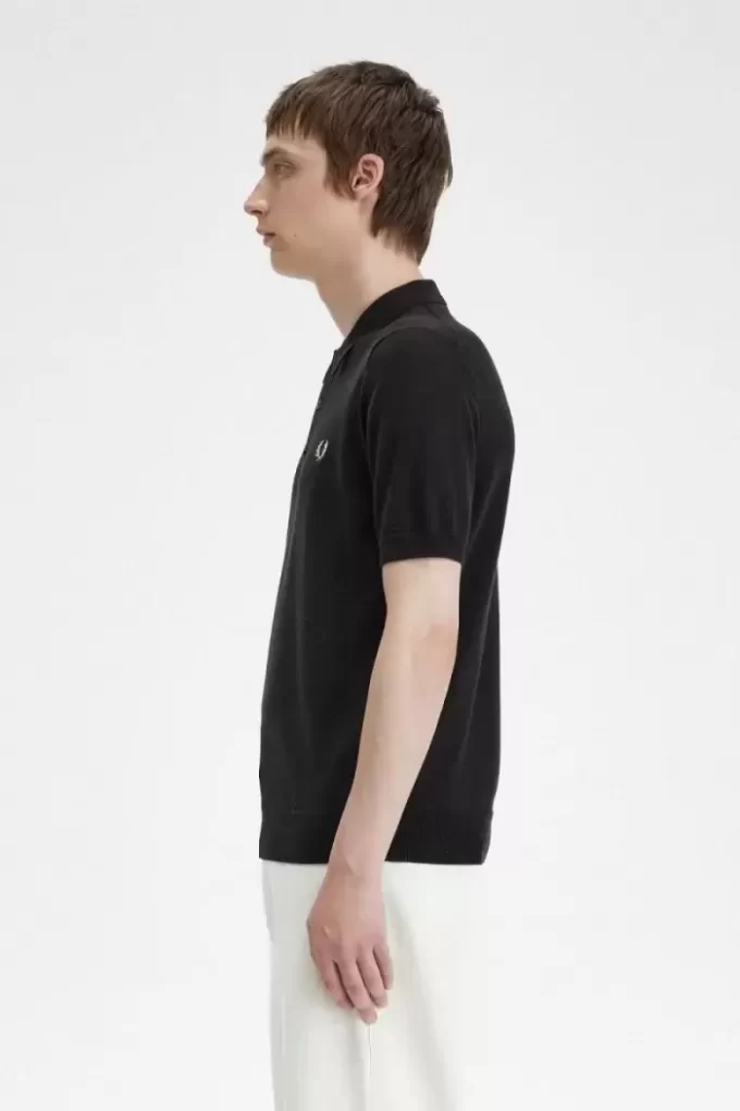 Chemise classique en tricot pour homme