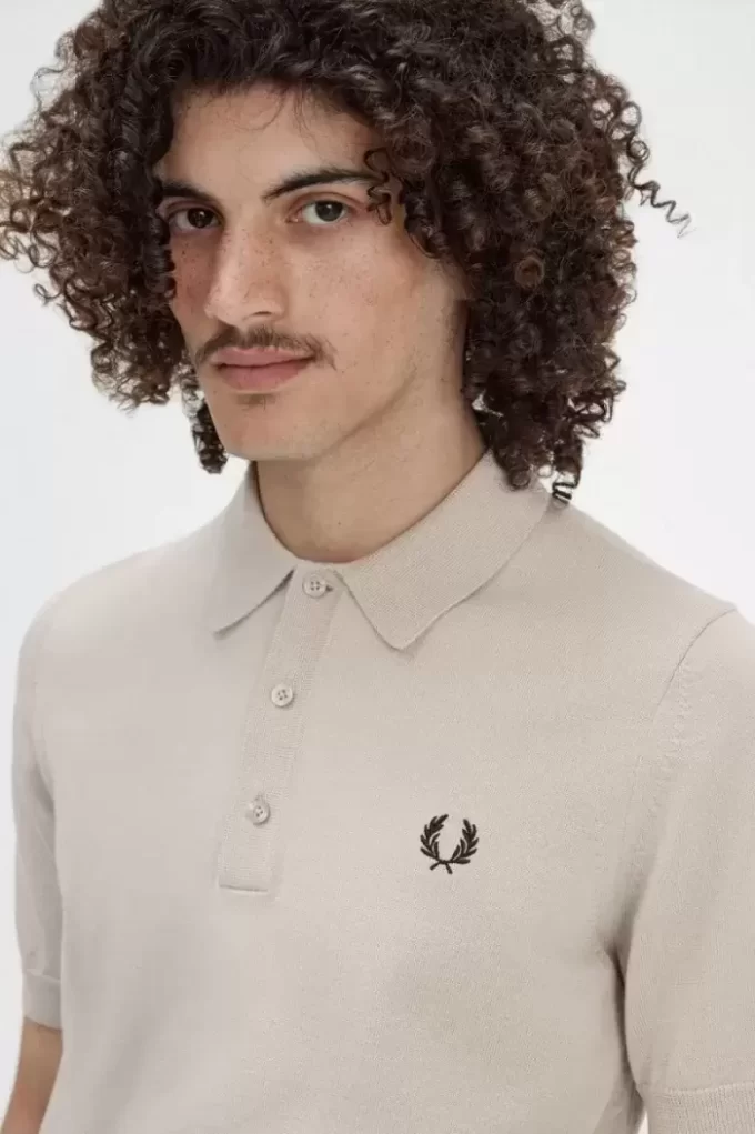 Chemise classique en tricot pour homme