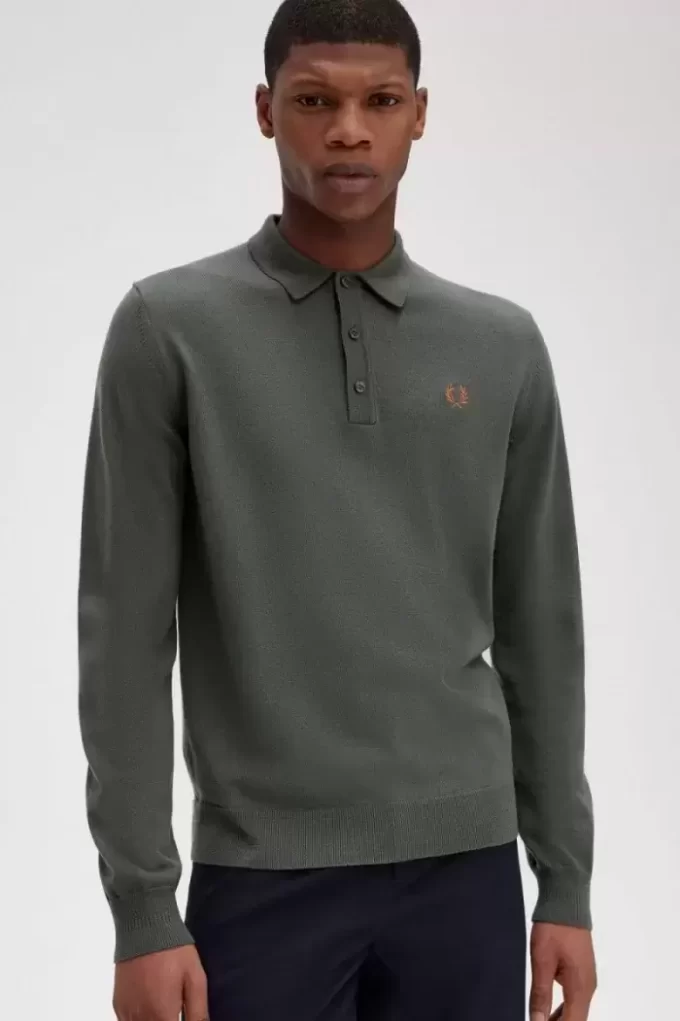 Chemise classique en tricot pour homme