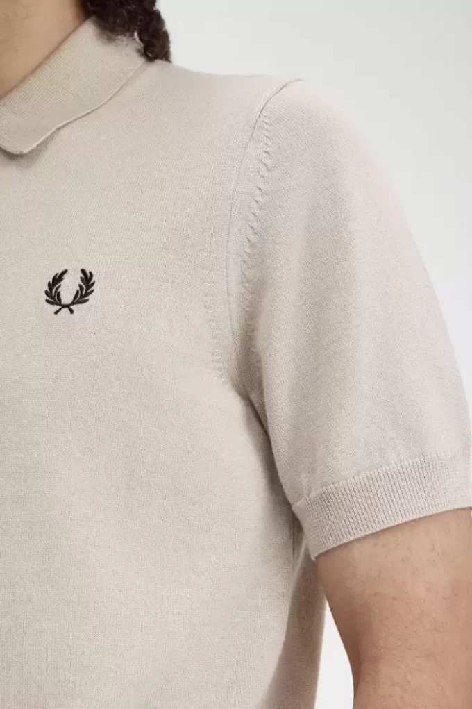 Chemise classique en tricot pour homme