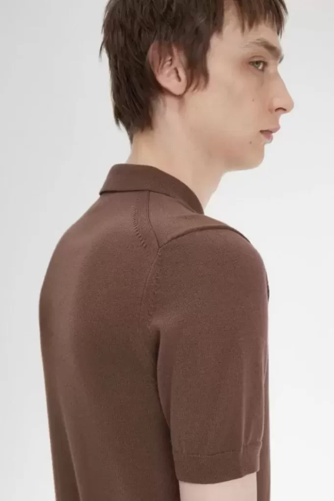 Chemise classique en tricot pour homme