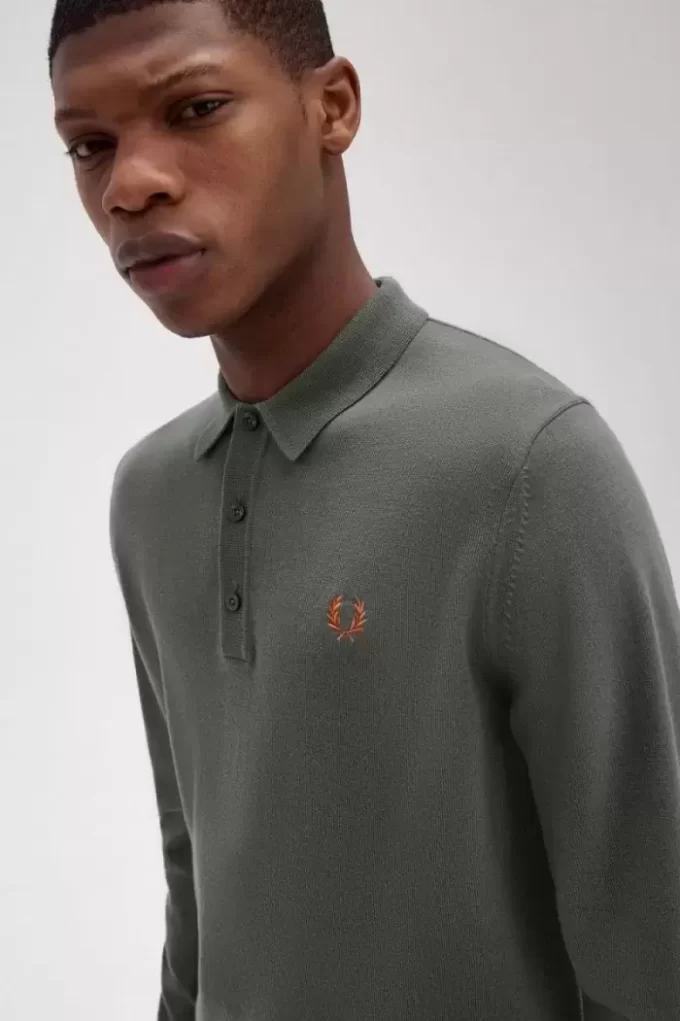 Chemise classique en tricot pour homme