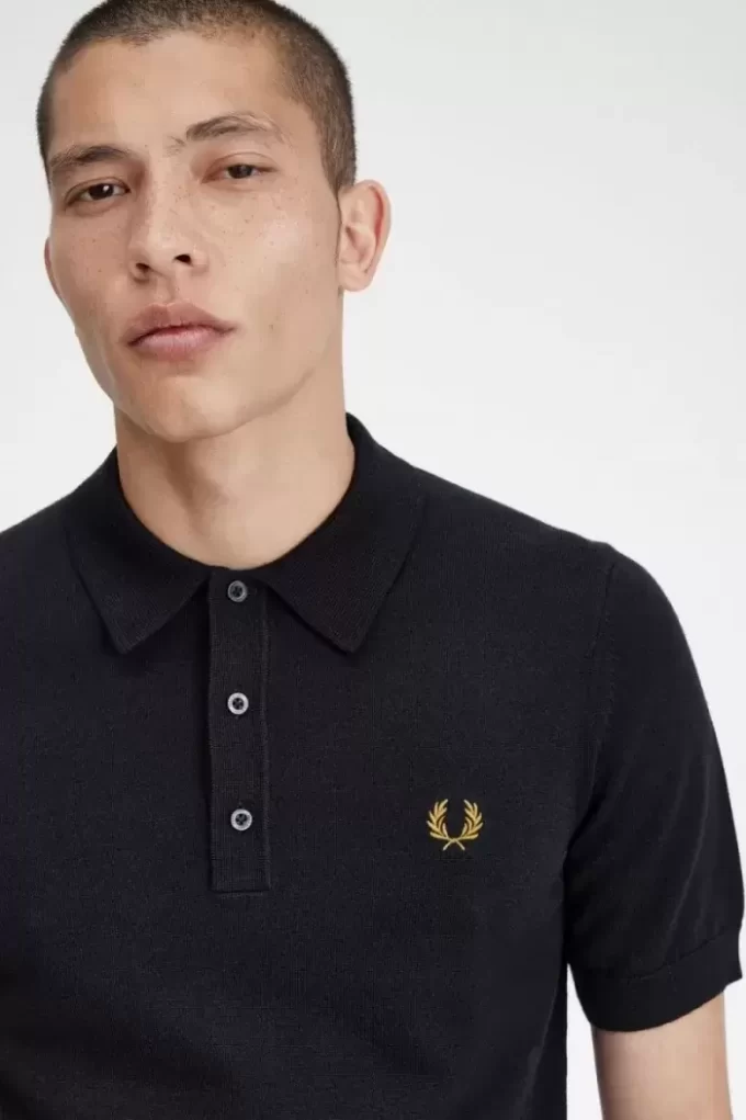 Chemise classique en tricot pour homme