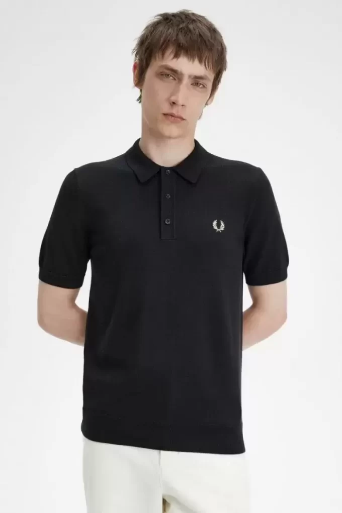 Chemise classique en tricot pour homme