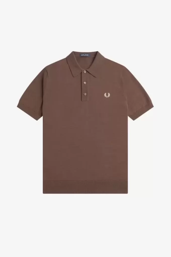 Chemise classique en tricot pour homme