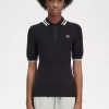 Chemise femme en maille ajourée