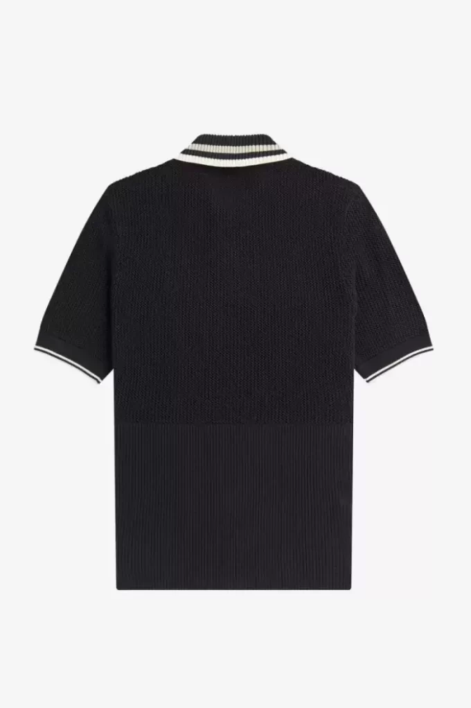 Chemise femme en maille ajourée
