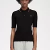 Chemise femme en tricot côtelé