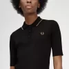 Chemise femme en tricot côtelé