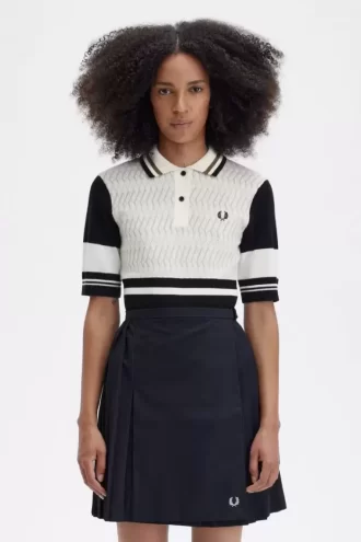 Chemise femme en tricot jacquard