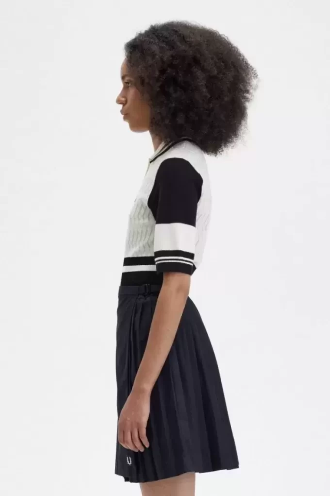Chemise femme en tricot jacquard
