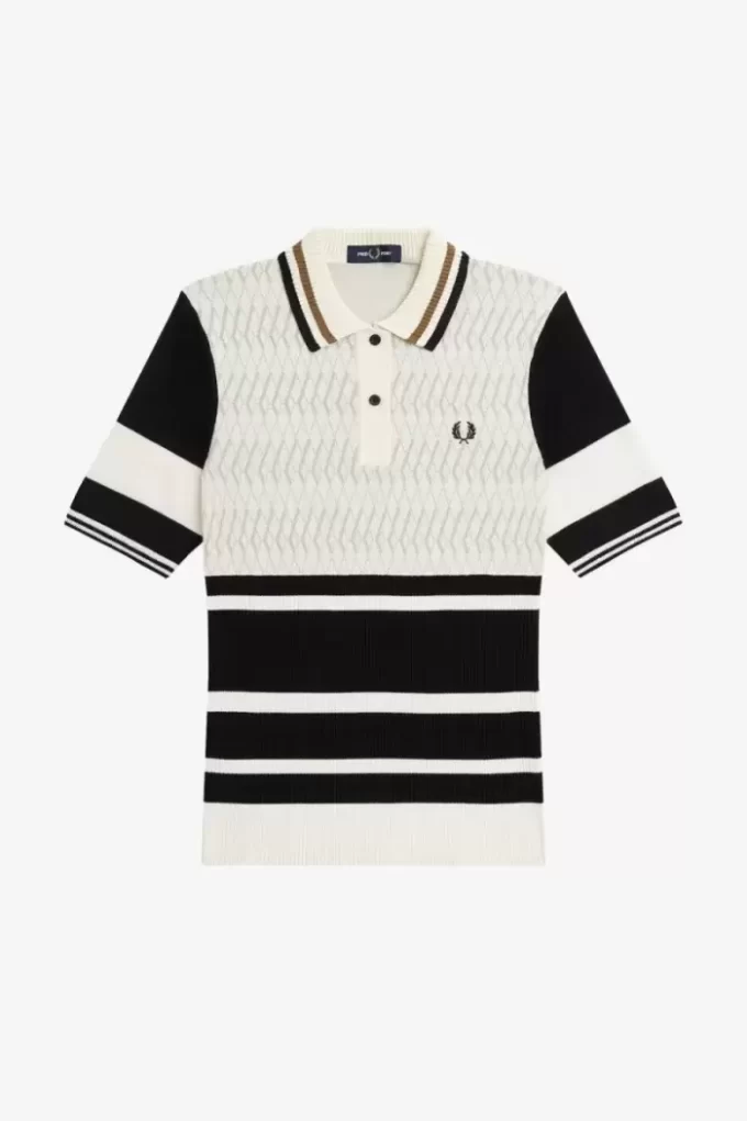 Chemise femme en tricot jacquard