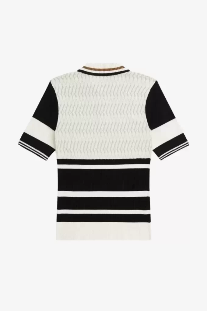 Chemise femme en tricot jacquard