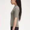 Chemise femme en tricot pointelle
