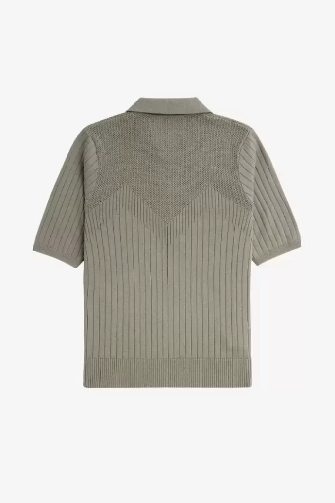 Chemise femme en tricot pointelle
