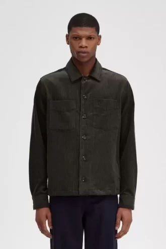 Chemise Fred Perry en velours côtelé pour homme