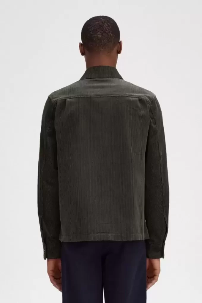 Chemise Fred Perry en velours côtelé pour homme