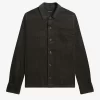 Chemise Fred Perry en velours côtelé pour homme