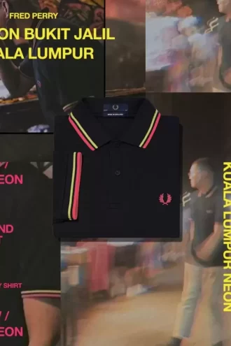 Chemise Fred Perry M12 pour homme