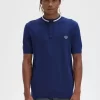 Chemise Henley en maille torsadée pour homme