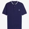 Chemise Henley en maille torsadée pour homme