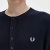 Chemise homme en tricot côtelé