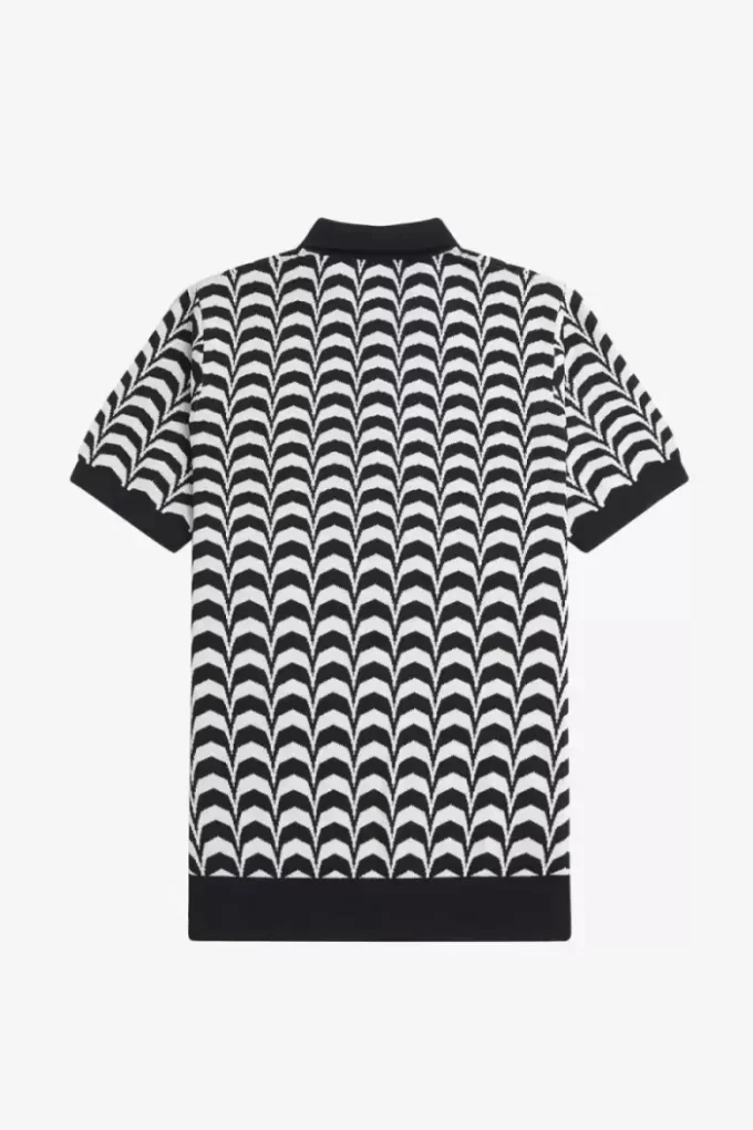 Chemise homme en tricot jacquard