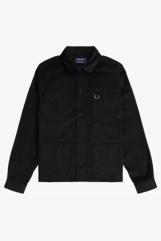 Chemise homme en velours côtelé