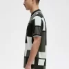 Chemise homme à imprimé pixel