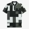 Chemise homme à imprimé pixel