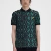 Chemise homme à imprimé serpent