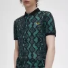 Chemise homme à imprimé serpent