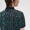 Chemise homme à imprimé serpent