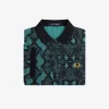 Chemise homme à imprimé serpent
