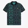 Chemise homme à imprimé serpent